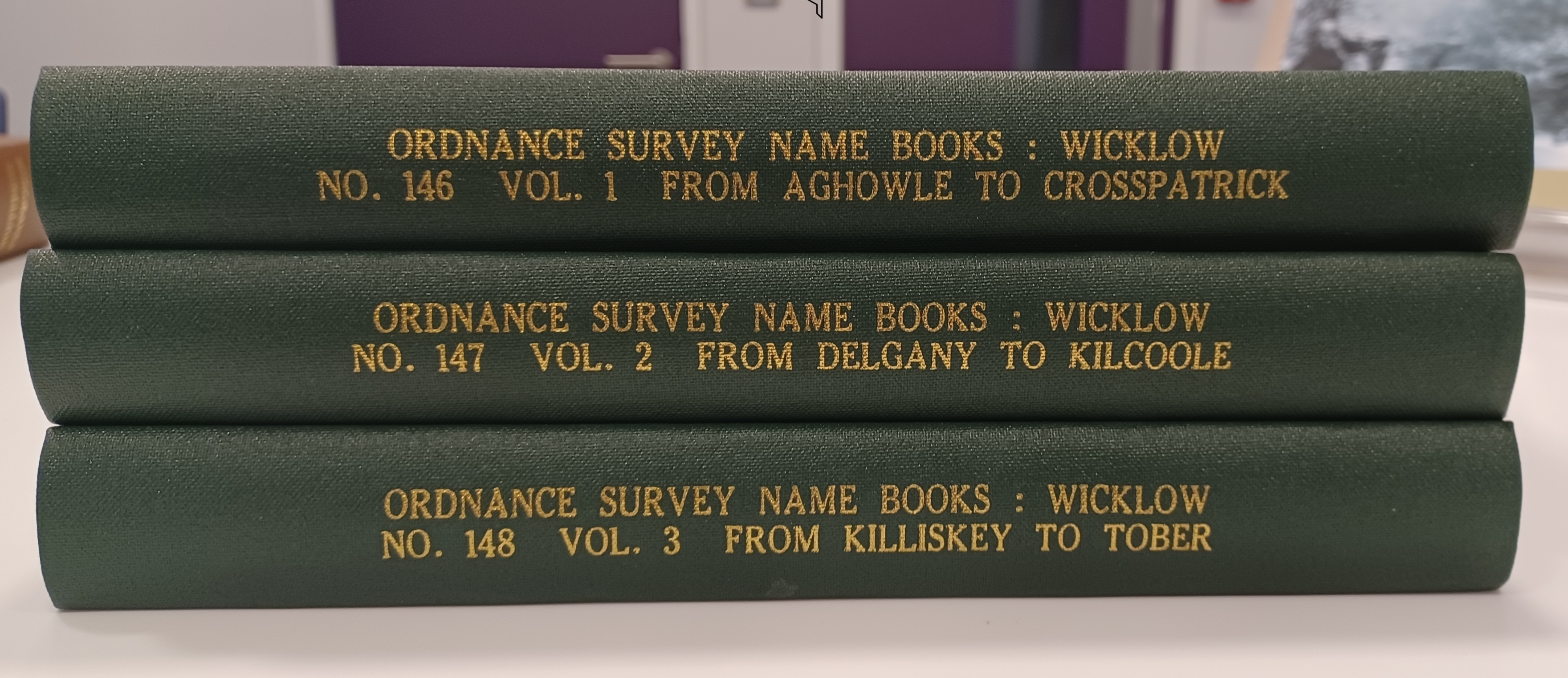 Ordnance Survey Name Books of the County Wicklow